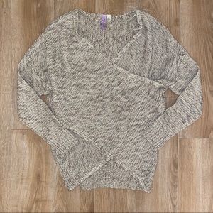 Front Wrap Sweater